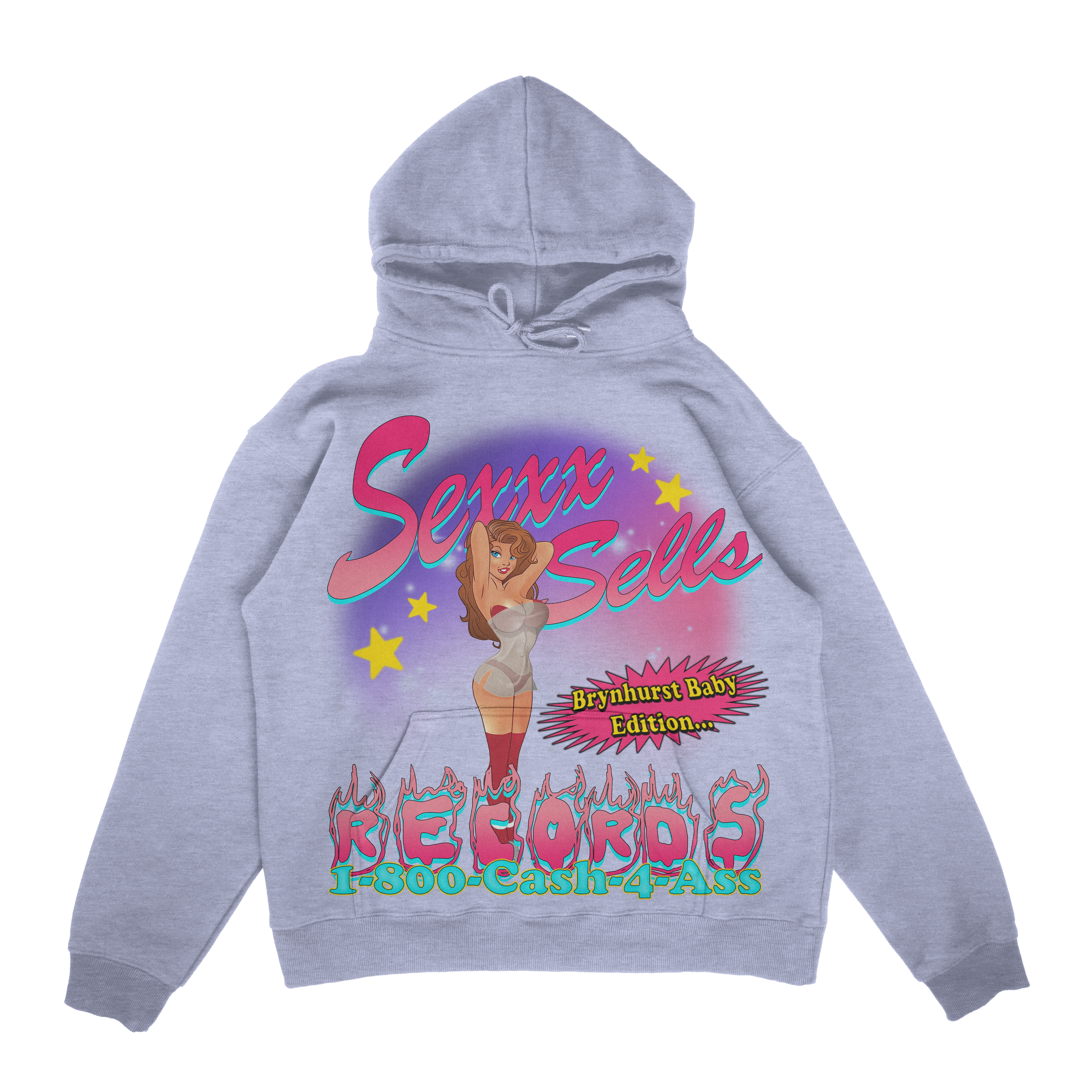 Sexxx Sells X Bg Baby S.P.M. Pullover Hoodie