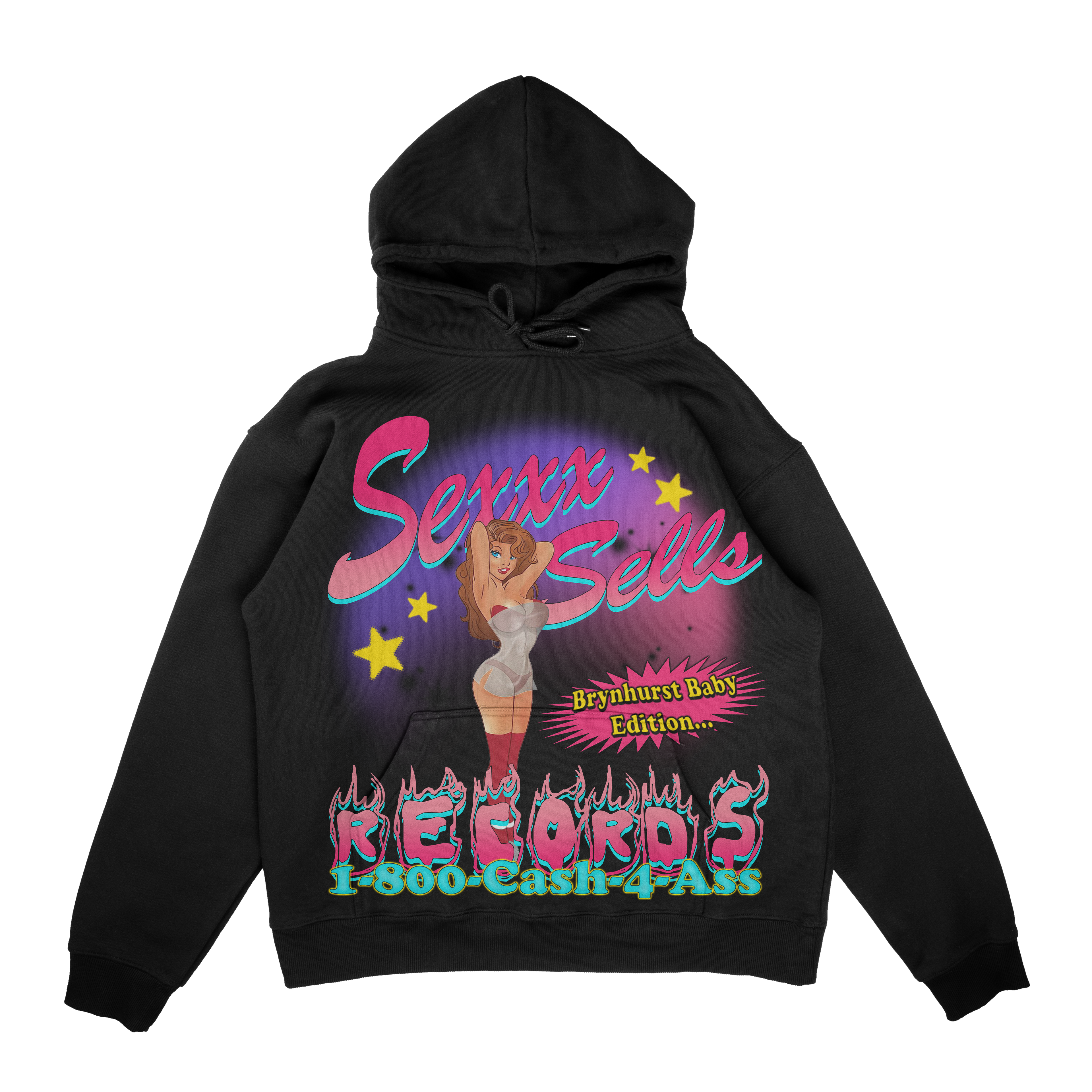 Sexxx Sells X Bg Baby S.P.M. Pullover Hoodie